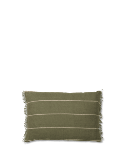 product image for Calm Cushion - Rectangular - Olive/Off-white 36