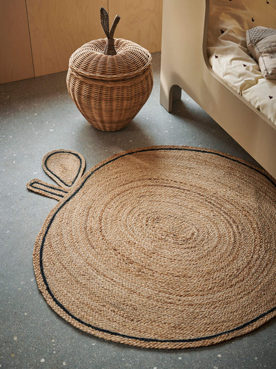 product image for Apple Braided Jute Rug By Ferm Living Fl 1104268151 2 78