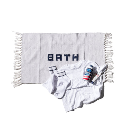 product image for Handloomed Recycle Yarn Bath Mat By Puebco 110929 1 50