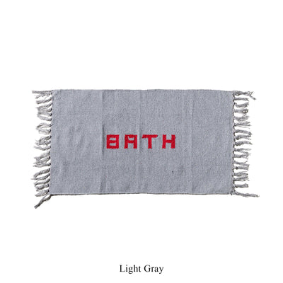 product image for Handloomed Recycle Yarn Bath Mat By Puebco 110929 5 72
