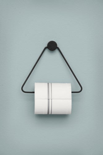 media image for Black Toilet Paper Holder by Ferm Living 282
