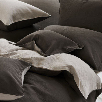 product image for Biella Espresso & Birch Bed Linens 3