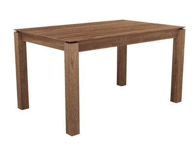 product image for Teak Slice Extendable Dining Table in Various Sizes 5