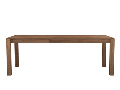 product image for Teak Slice Extendable Dining Table in Various Sizes 57