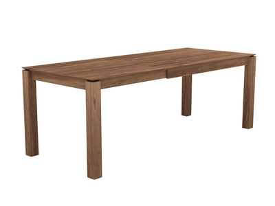 product image for Teak Slice Extendable Dining Table in Various Sizes 54