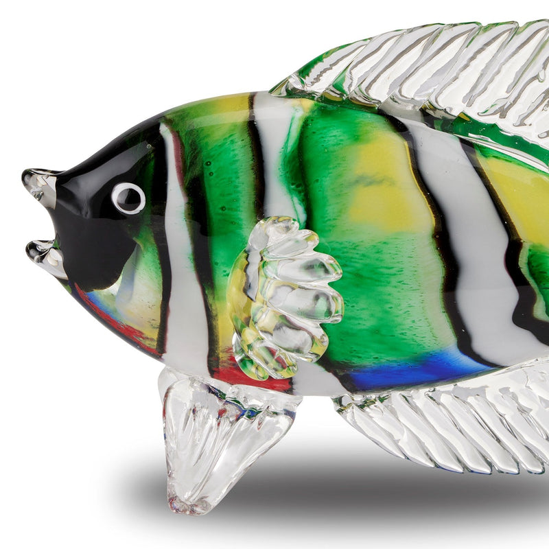 media image for Rialto Glass Fish Set of 2 4 215