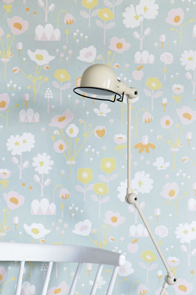 product image for Bloom Grey Wallpaper by Majvillan 3