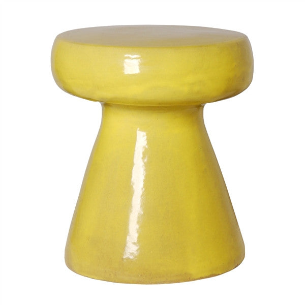 media image for mushroom stool in mustard yellow design by emissary 1 269