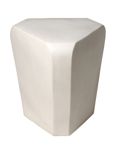 product image of triangle stool in white design by emissary 1 542