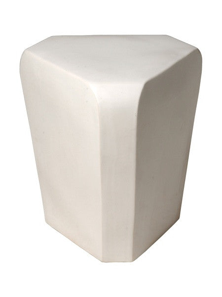 media image for triangle stool in white design by emissary 1 291