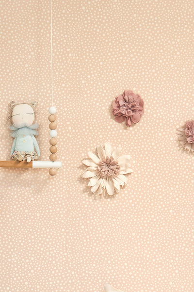 product image for Dots Wallpaper in Soft Pink 2