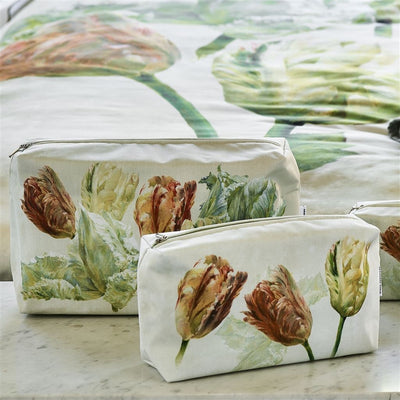 product image for spring tulip buttermilk large toiletry bag by designers guild 3 85