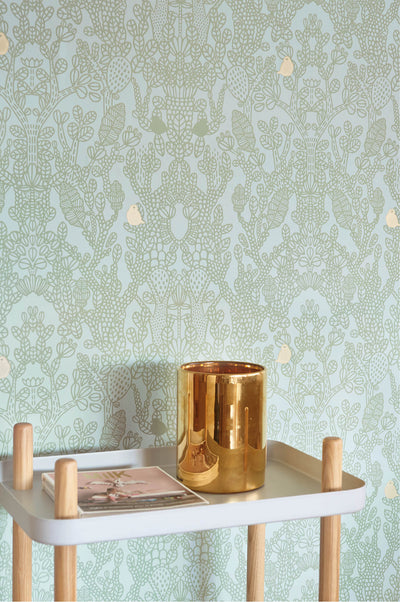 product image for Amelie Green Wallpaper by Majvillan 75