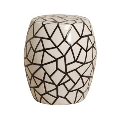 product image of ice ray garden stool in black white design by emissary 1 566