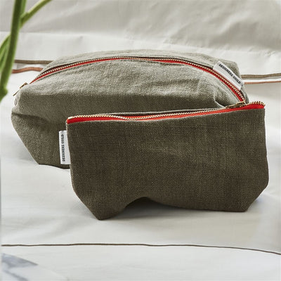 product image for brera lino walnut small toiletry bag by designers guild 2 87