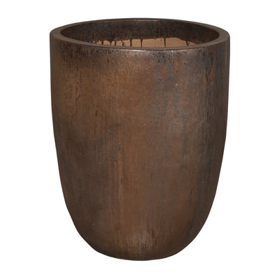 product image for metallic cylinder planter 3 23
