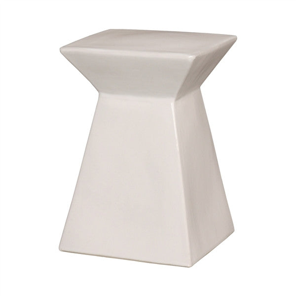 media image for upright garden stool in white design by emissary 1 283