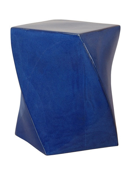 media image for twist garden stool in blue design by emissary 1 256