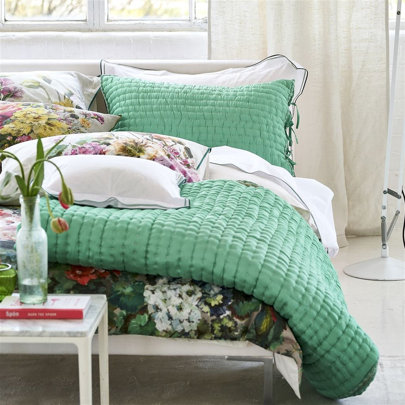media image for Chenevard Eau De Nil & Celadon Quilts & Pillowcases 295