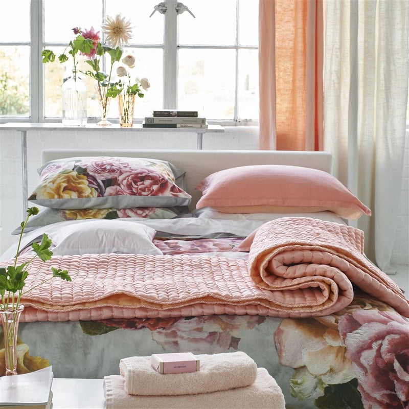media image for Chenevard Blossom & Peach Quilts & Pillowcases 244