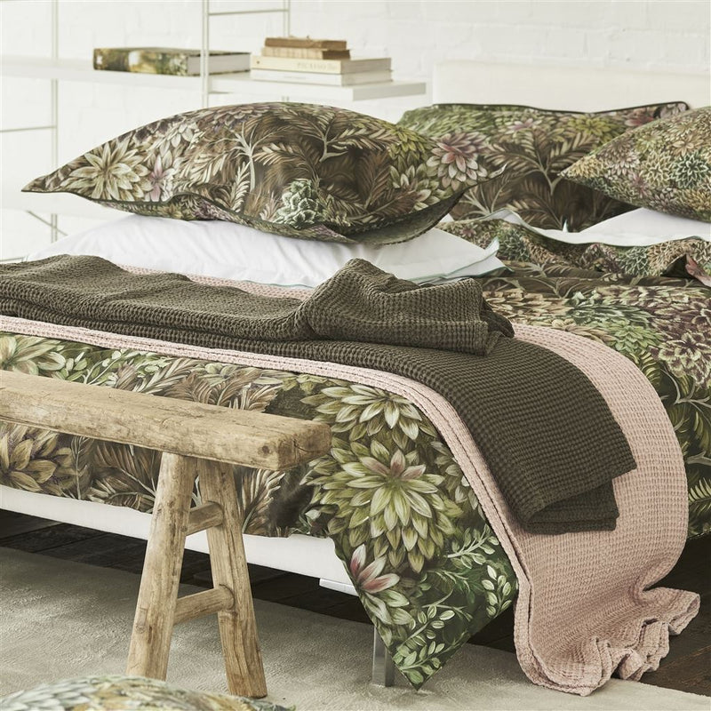 media image for Alba Blossom Cotton Throw By Designers Guild 297