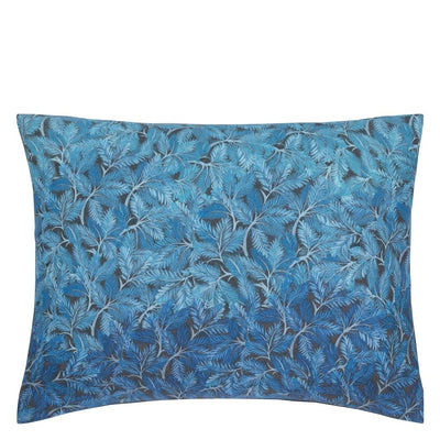 product image for Bandipur Azure/Emerald Linen Decorative Pillow By Designers Guild 61
