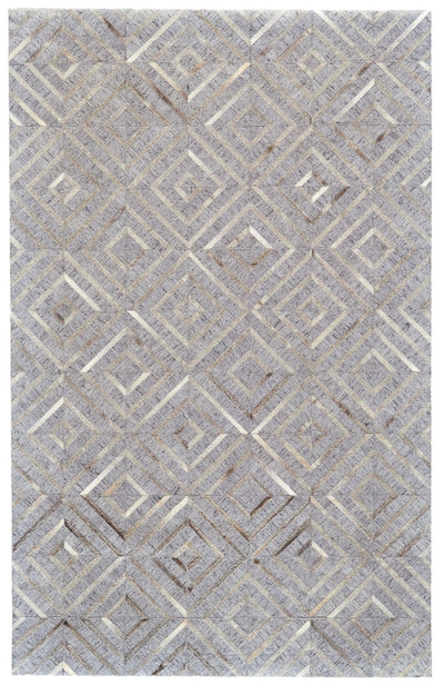product image of Canady Hand Woven Gray Rug by BD Fine Flatshot Image 1 534