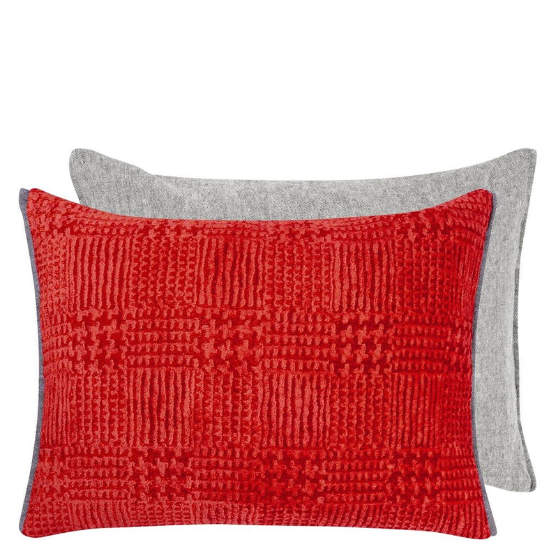 media image for Queluz Velvet Decorative Pillow By Designers Guild 233