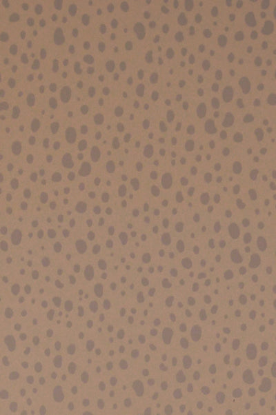 product image for Animal Dots Soft Brown Wallpaper by Majvillan 89