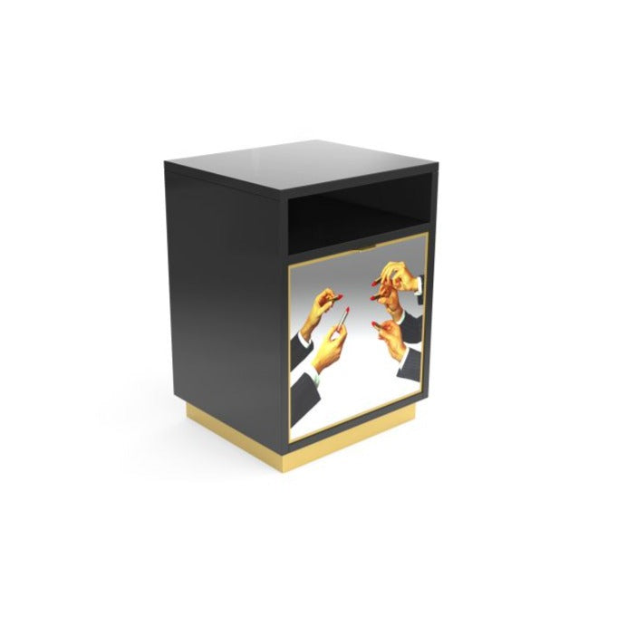 media image for Artistic Mirrored Nightstand 3 210