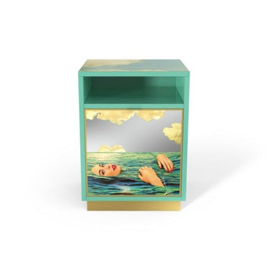 product image for Artistic Mirrored Nightstand 2 65