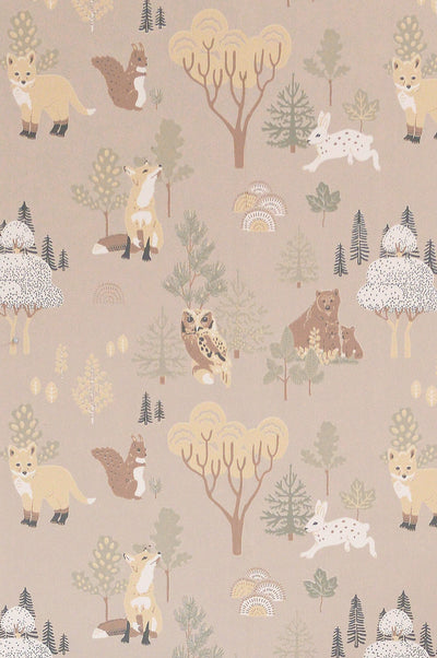 product image of Deep Forest Soft Beige Wallpaper by Majvillan 555