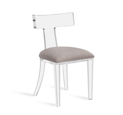 product image for Tristan Acrylic Klismos Chair 1 50