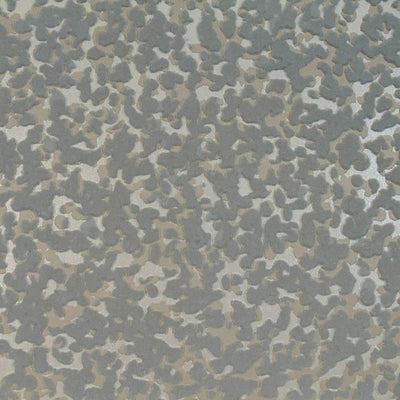 product image of Abstract Shimmering Flocked Wallpaper in Silver/Beige 591