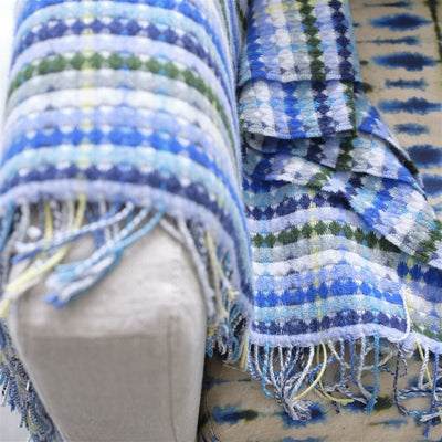 product image for Marano Cobalt Throw By Designers Guildbldg0282 3 64