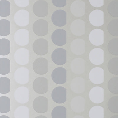 product image of Circles & Stripes Wallpaper in Grey/Taupe/Orange 517