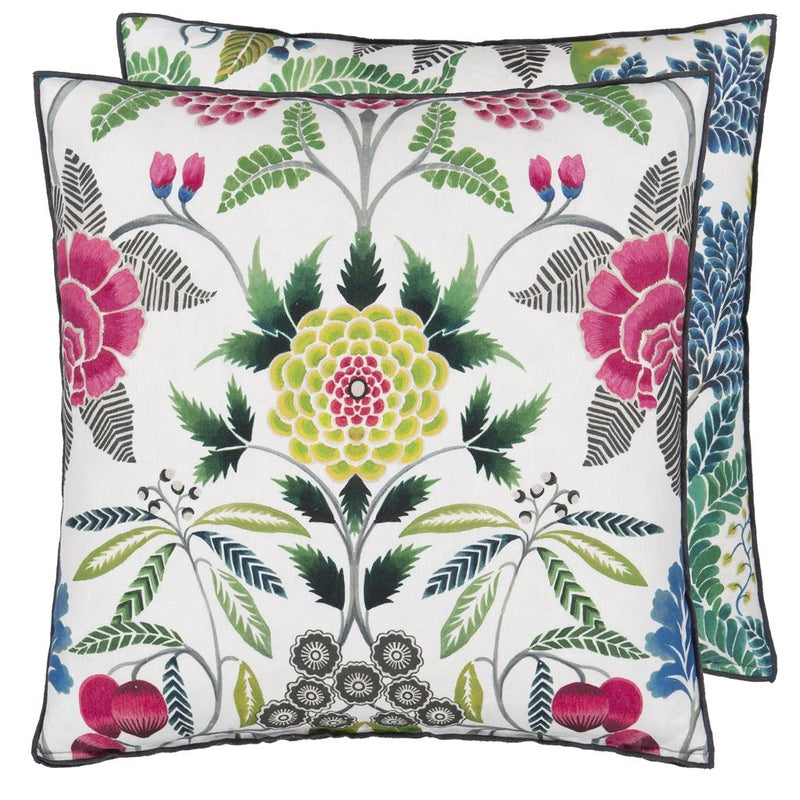 media image for Brocart Decoratif Linen Cushion By Designers Guild Ccdg1453 1 263