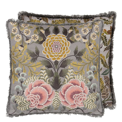 product image for Brocart Decoratif Embroidered Cushion By Designers Guild Ccdg1467 3 10