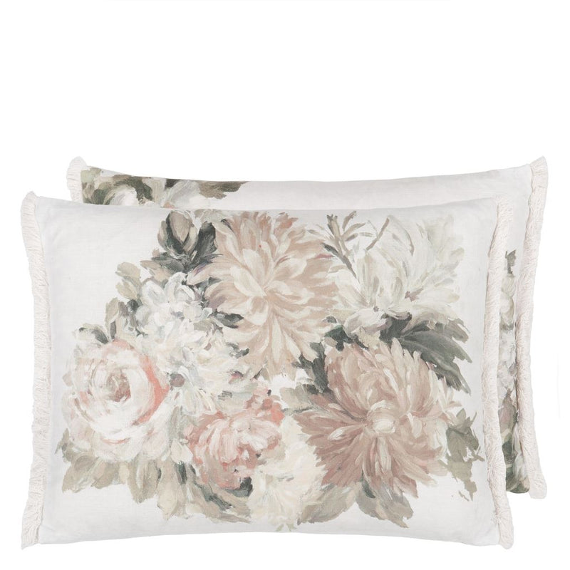 media image for Fleurs D Artistes Sepia Cushion By Designers Guild Ccdg1463 1 20