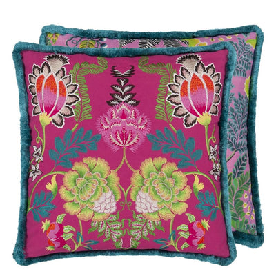 product image for Brocart Decoratif Embroidered Cushion By Designers Guild Ccdg1467 1 26
