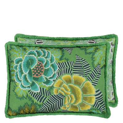 product image for Rose De Damas Embroidered Cushion By Designers Guild Ccdg1469 3 10