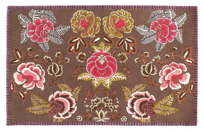 product image for Rose De Damas Cranberry Rugs By Designers Guild Rugdg0875 1 4