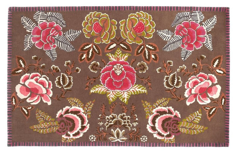 media image for Rose De Damas Cranberry Rugs By Designers Guild Rugdg0875 1 249