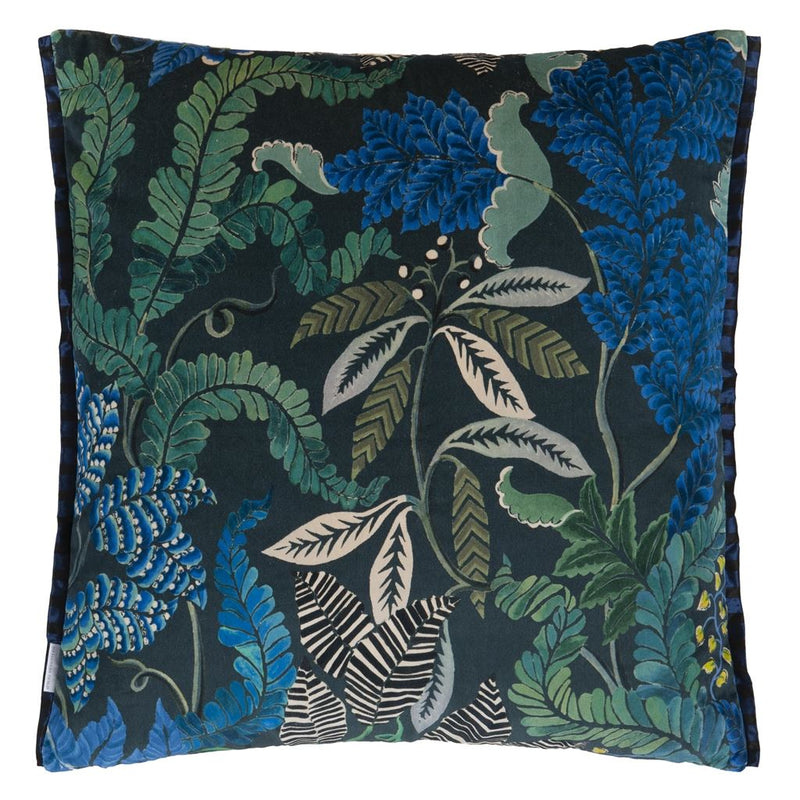 media image for Brocart Decoratif Velours Cushion By Designers Guild Ccdg1451 5 234