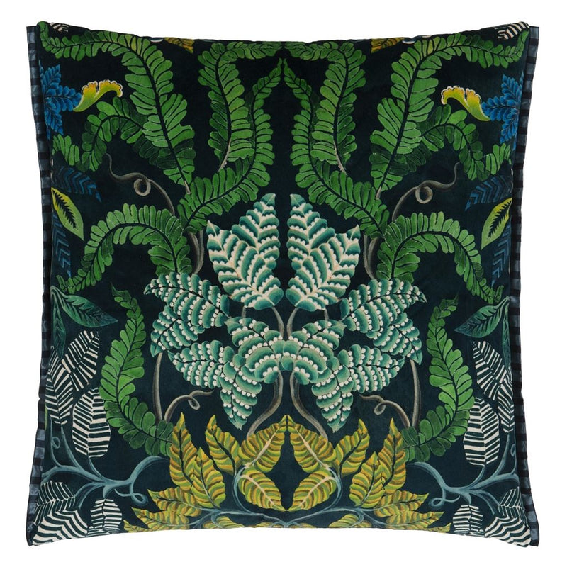 media image for Brocart Decoratif Velours Cushion By Designers Guild Ccdg1451 7 237