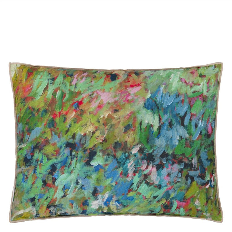 media image for Foret Impressionniste Forest Cushion By Designers Guild Ccdg1460 3 279