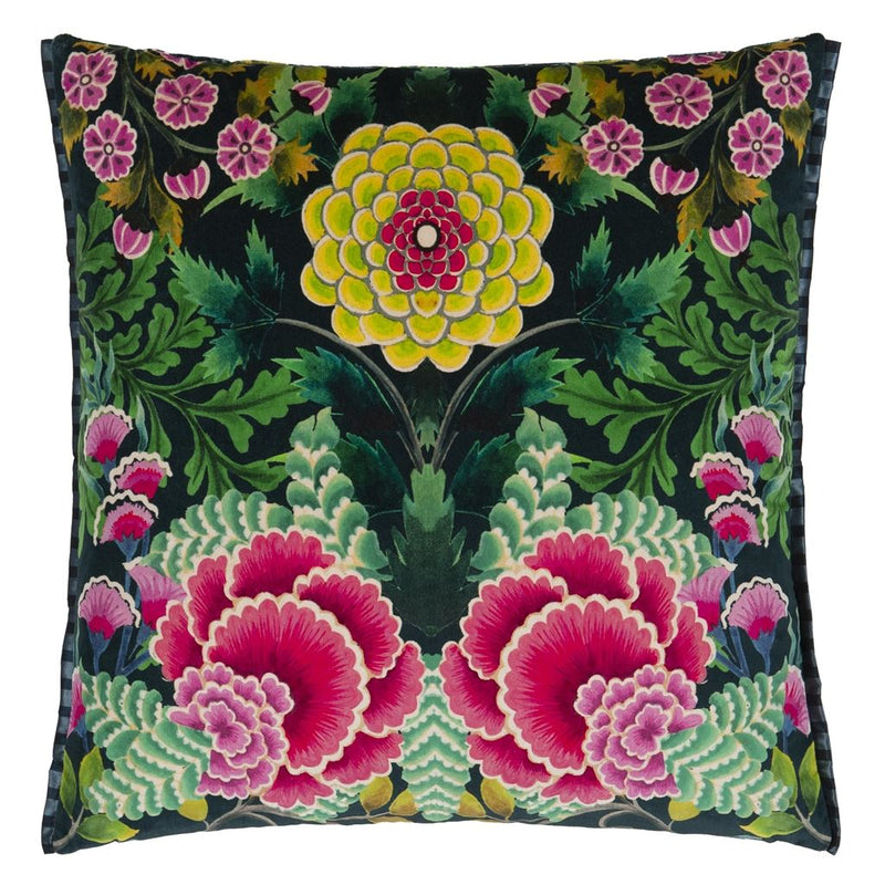 media image for Brocart Decoratif Velours Cushion By Designers Guild Ccdg1451 6 275