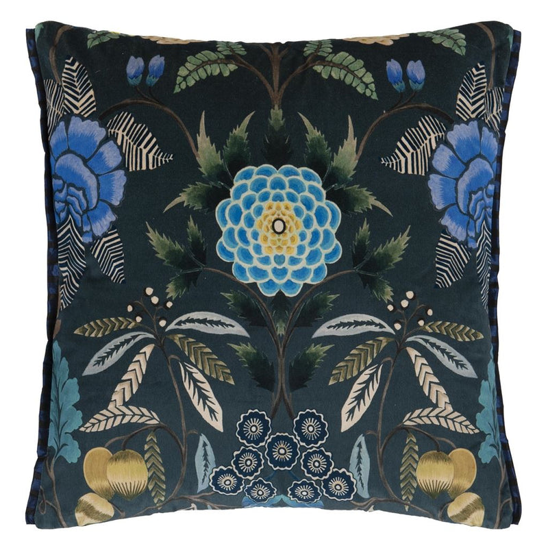 media image for Brocart Decoratif Velours Cushion By Designers Guild Ccdg1451 4 248