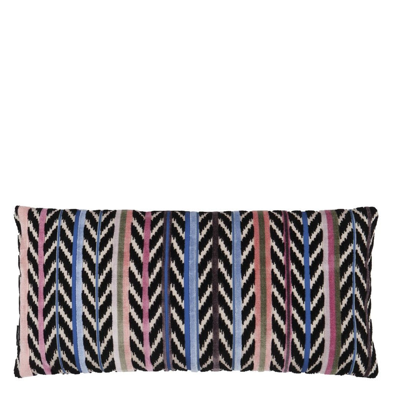 media image for Jaipur Stripe Azur Cushion By Designers Guild Cccl0640 2 233