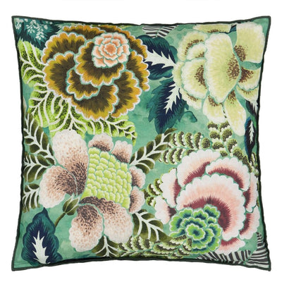 product image for Rose De Damas Jade Cushion By Designers Guild Ccdg1456 2 61